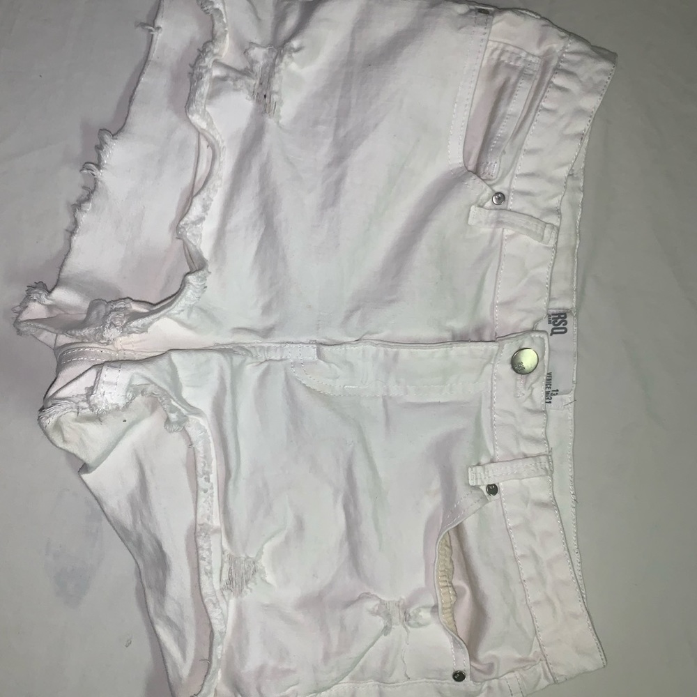 White Shorts
